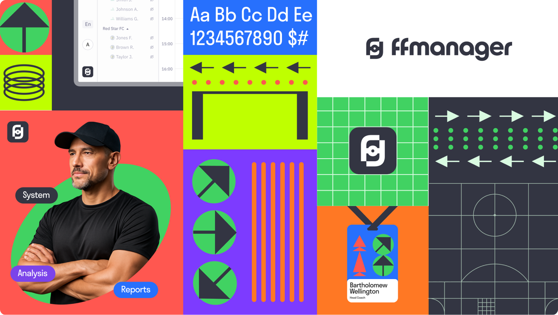 FFManager brand identity — cover